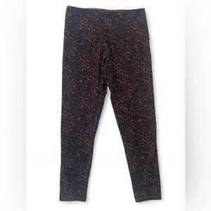 Casablanca by Marrakech Clothing Co. Leopard Leggings Size Medium Stretch Comfy
